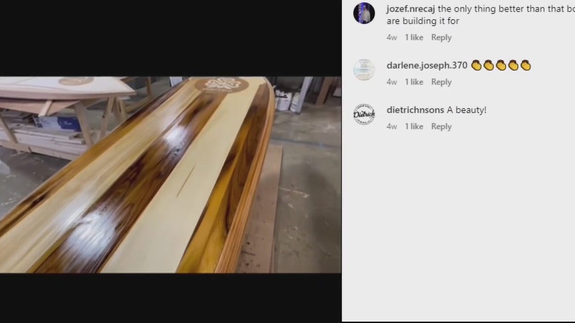 Woodworking class builds paddle boards for celebrities